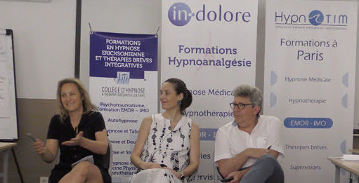 Laurence ADJADJ Dr Roxane COLETTE Laurent GROSS en Formation EMDR 2022